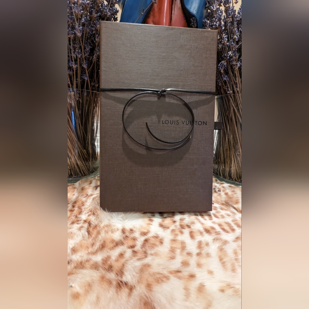 Authentic LV Louis Vuitton box and dust bag